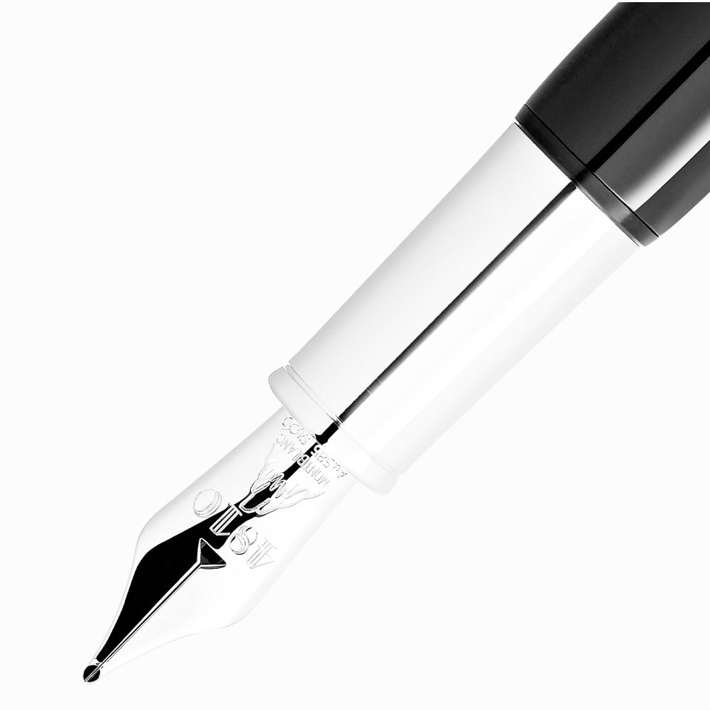Montblanc Rouge et Noir "Baby" Fountain Pen - Black (Heritage Special Edition)