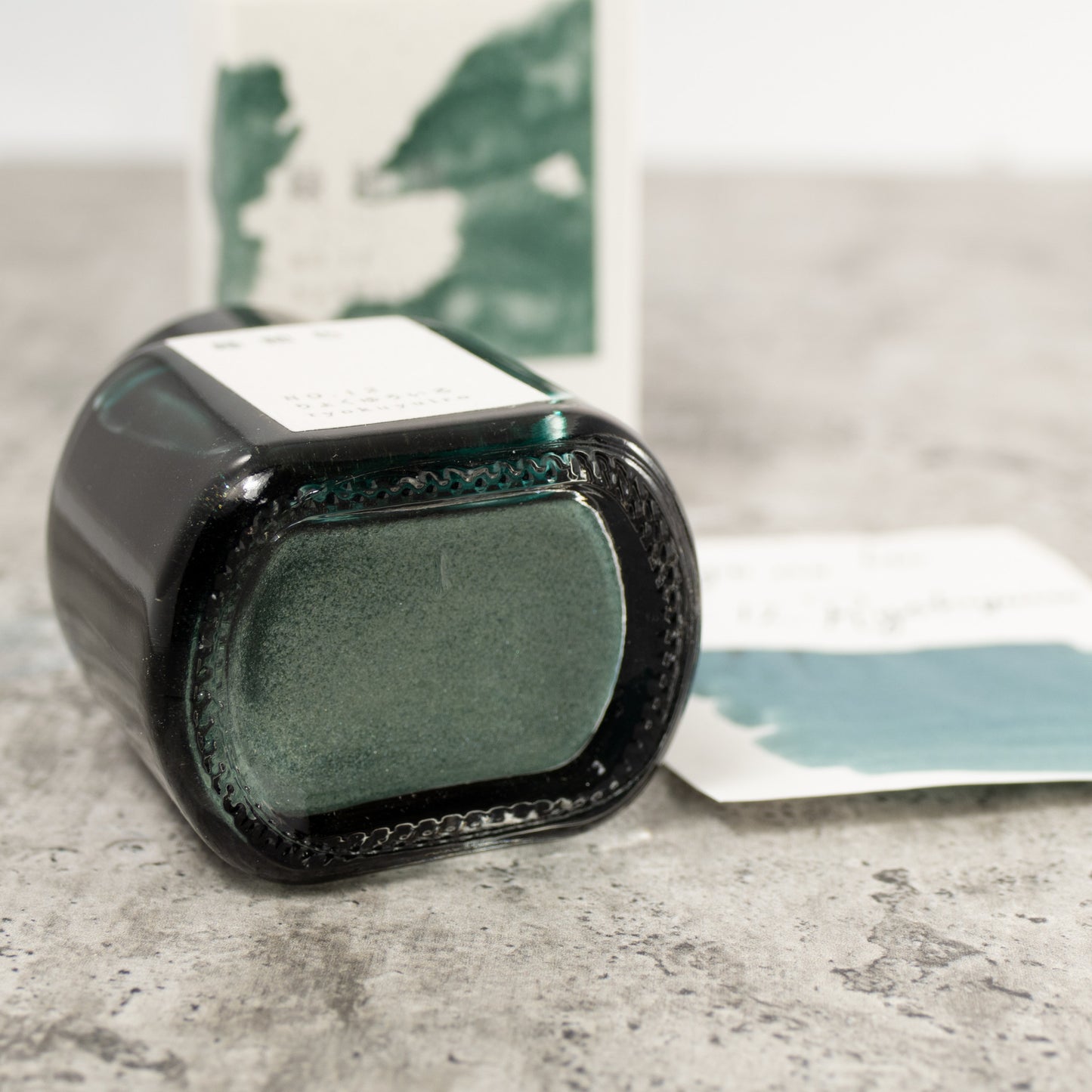 Kyoto TAG Kyo-No-Oto No. 12 Ryokuyuiro Shimmering (40ml) Bottled Ink (Shimmering)