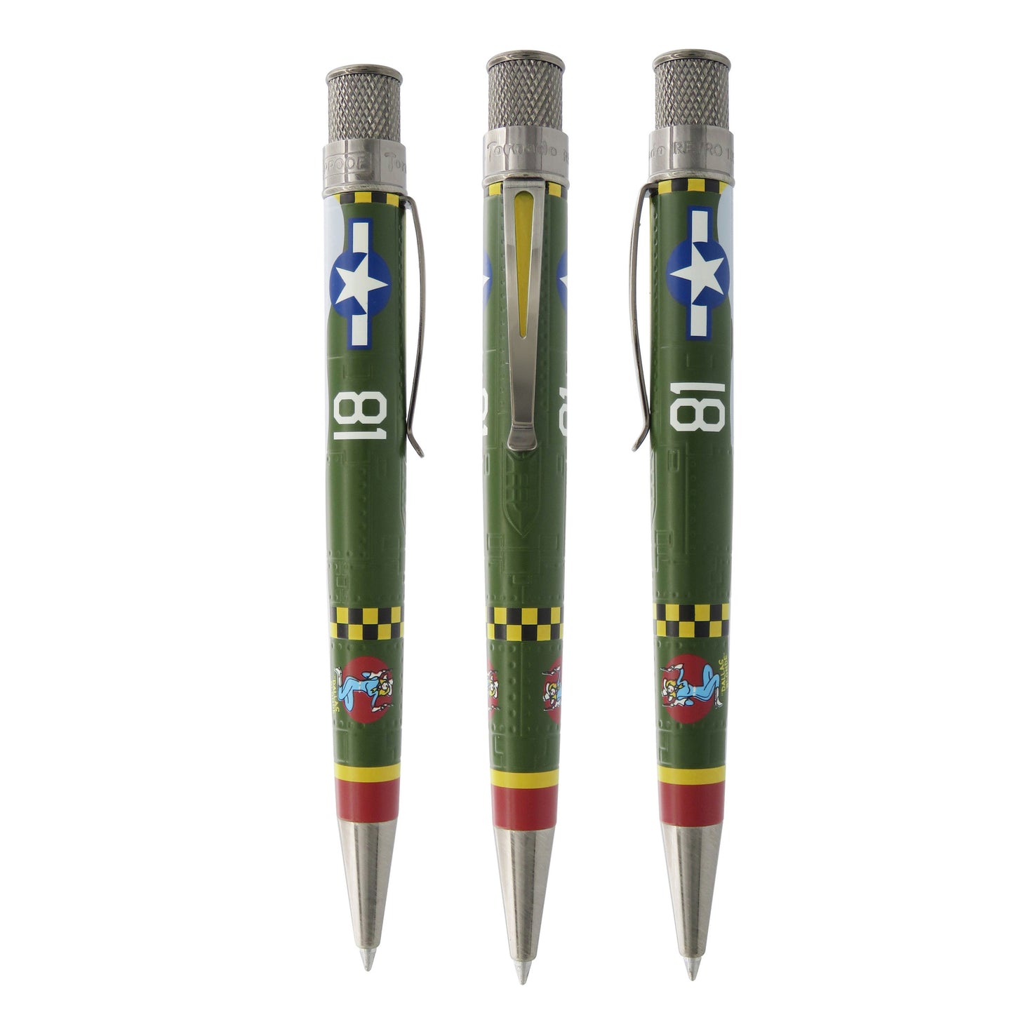 Retro 51 Tornado Rollerball - P-47 Thunderbolt (Vintage Metalsmith) (Open Tube)