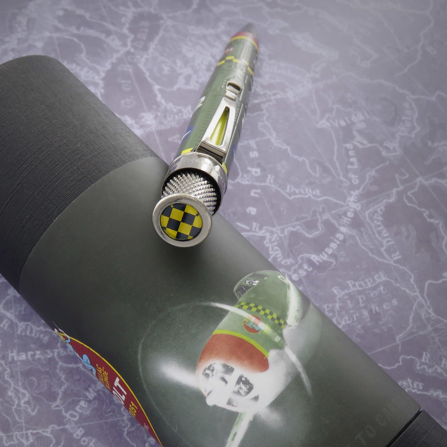 Retro 51 Tornado Rollerball - P-47 Thunderbolt (Vintage Metalsmith) (Open Tube)