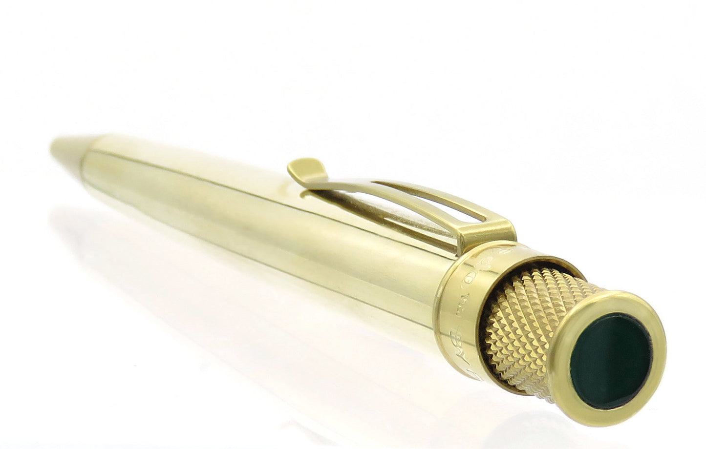Retro 51 Collection Tornado Rollerball - Raw Brass (Vintage Metalsmith) - Open Tube