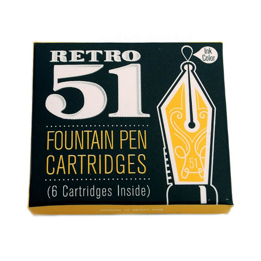 Retro 51 Ink Cartridges (6 ea)