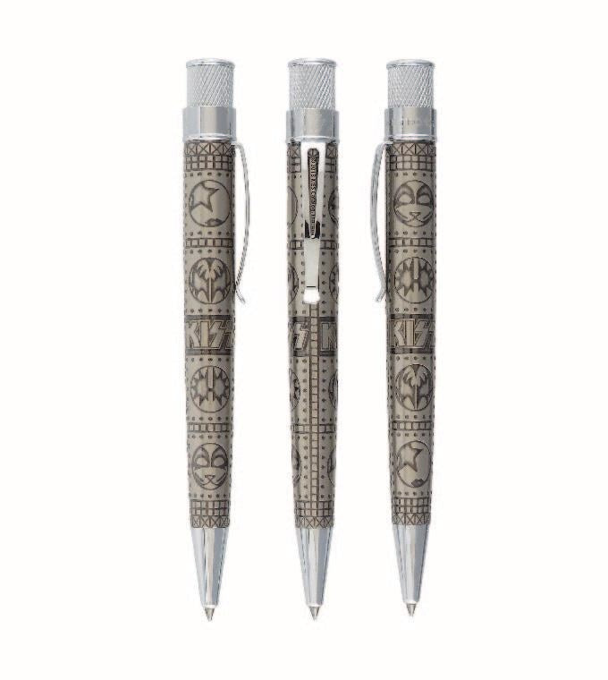 Retro 51 Collection Tornado Rollerball Kiss Heavy Metel (Open Tube)