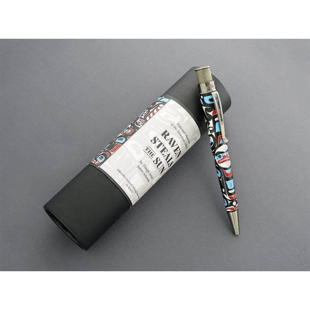 Retro 51 Collection Tornado Rollerball - Raven Steals the Sun (Smithsonian) (A/P)