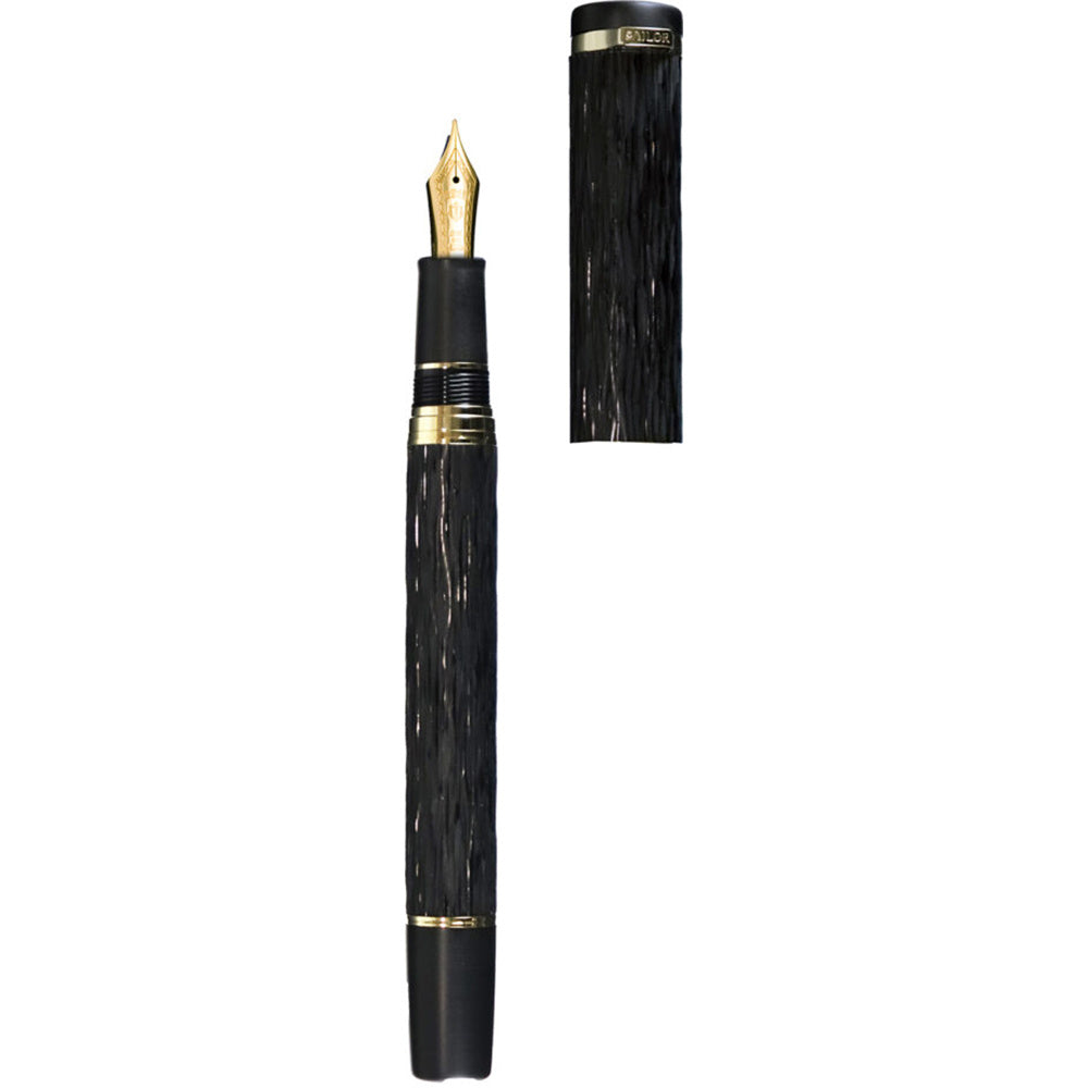 Sailor Ebonite Sculpture Fountain Pen - Yokaze Night Breeze (Discontinued) Last Call