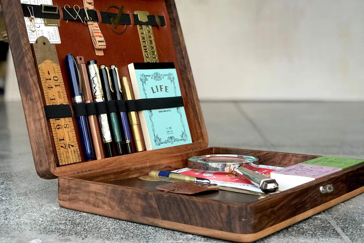 Galen Leather The Writing Box