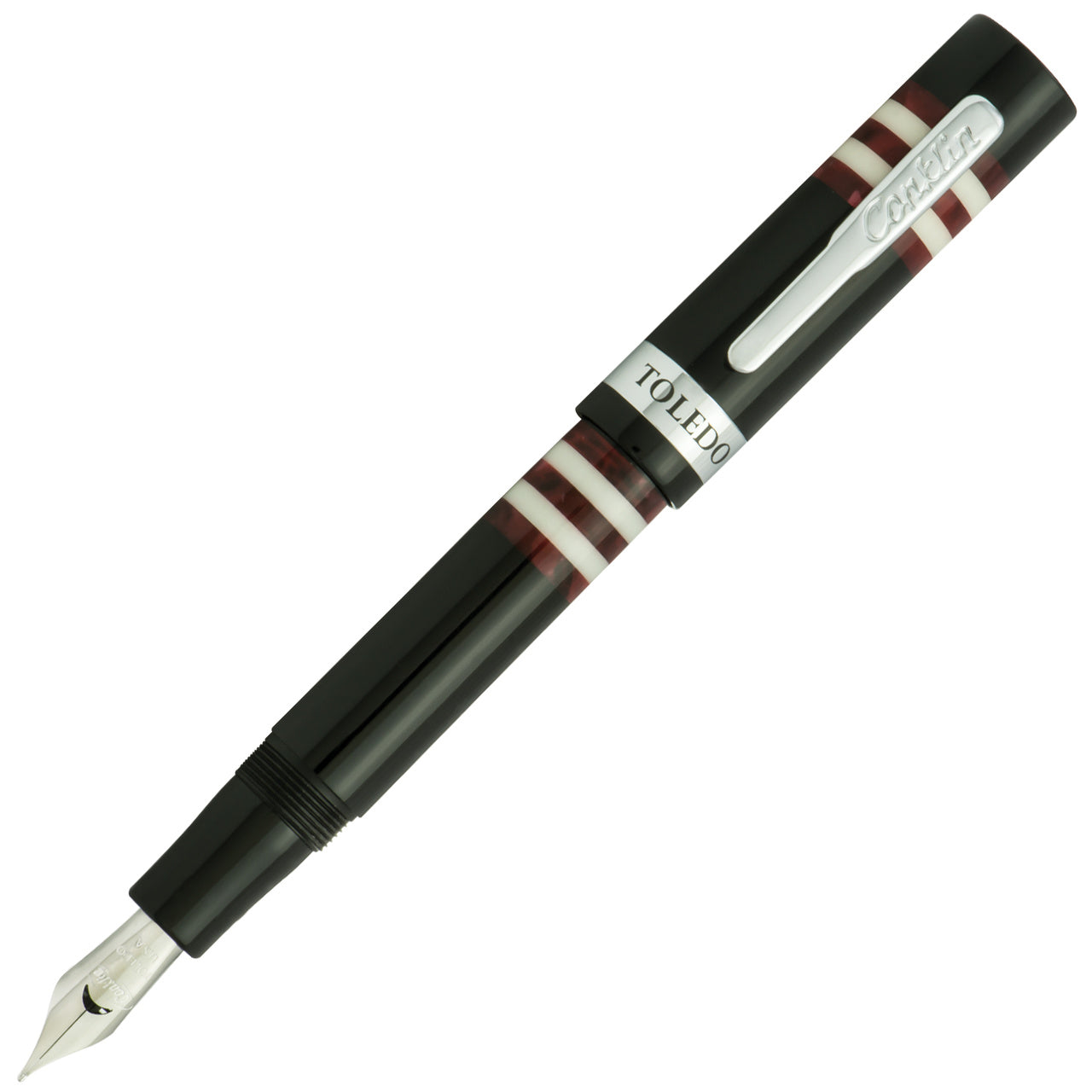 Conklin Toledo Fountain Pen - Burgundy (Discontinued)