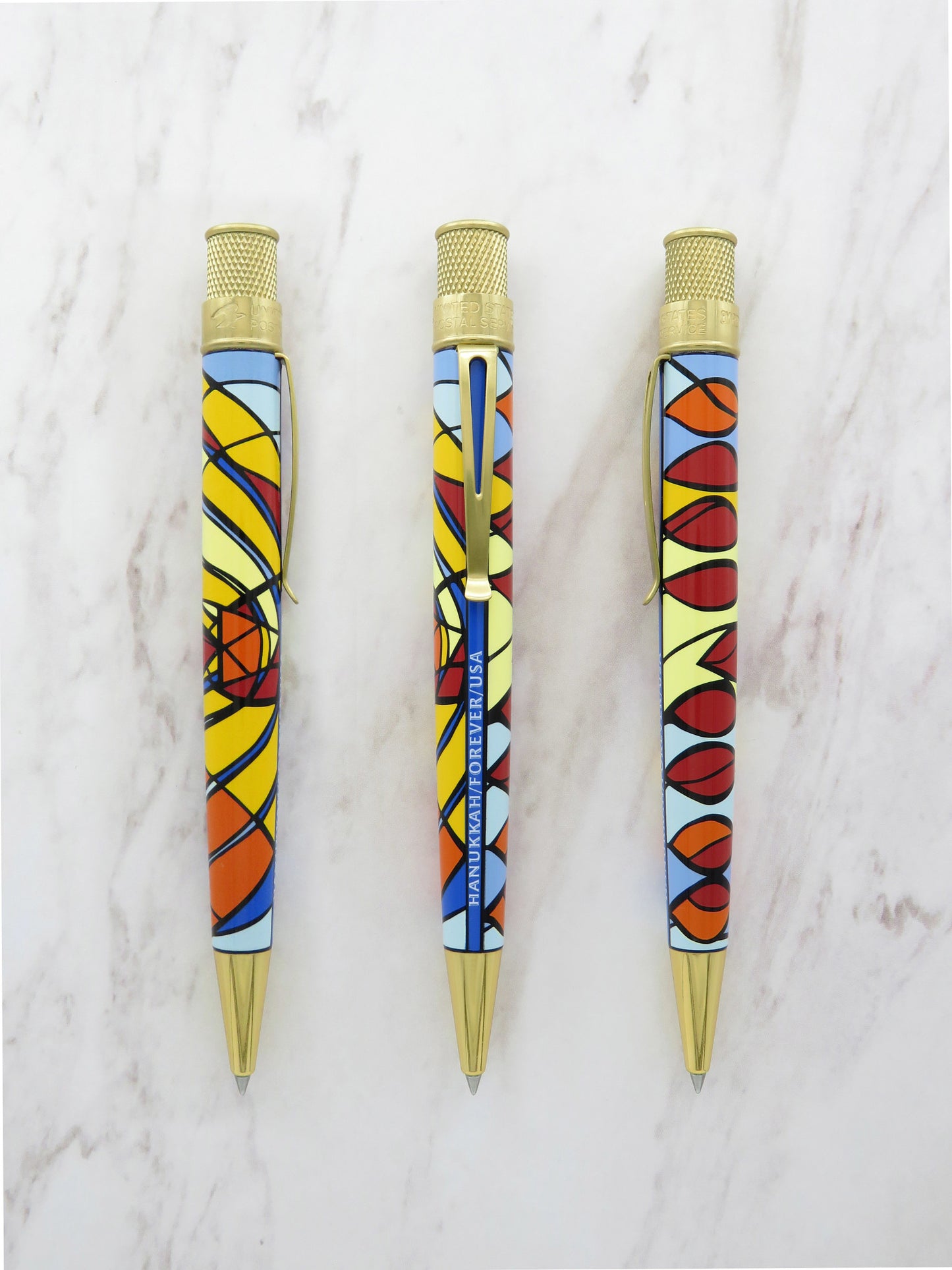 Retro 51 Collection Tornado USPS Rollerball - Hanukkah 2022