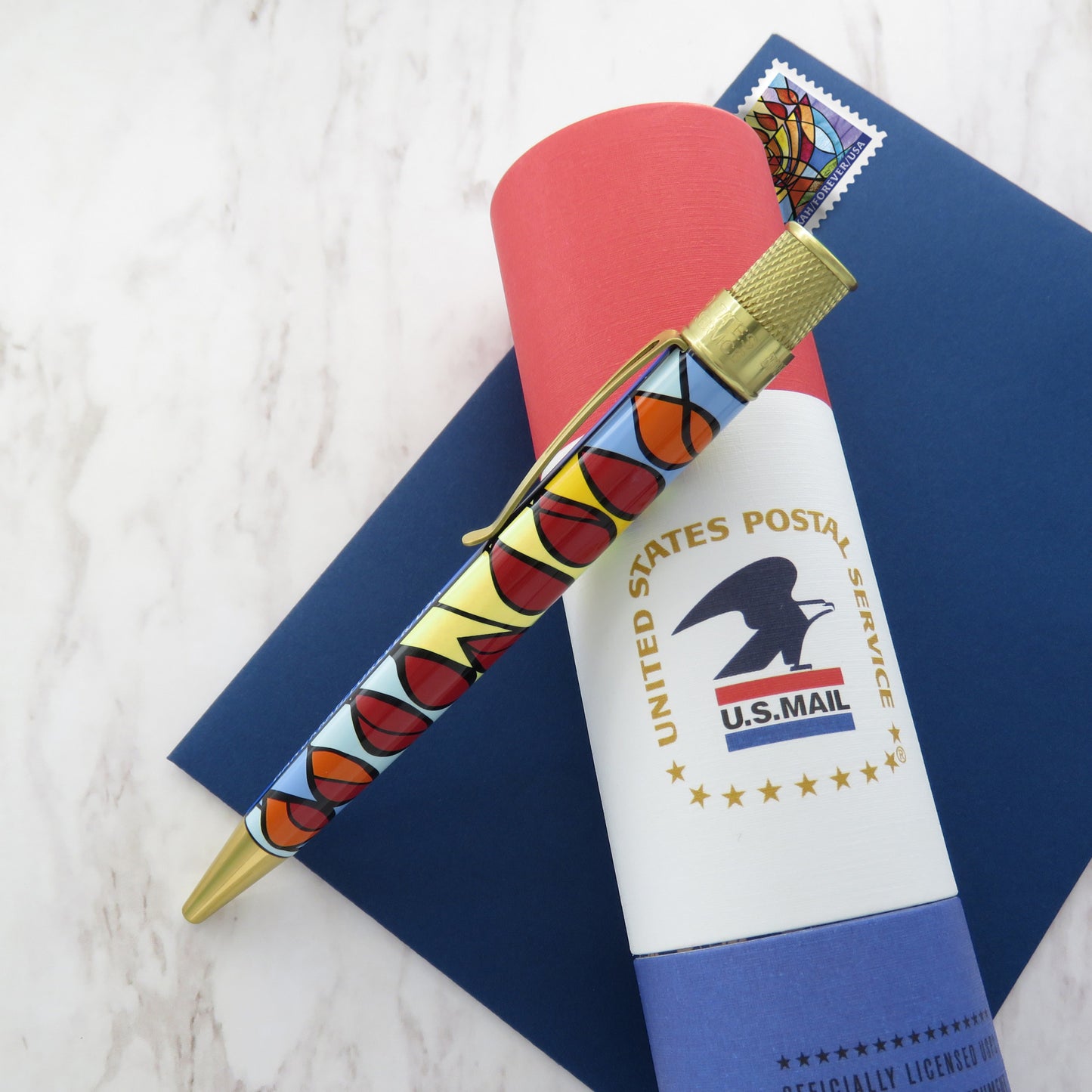 Retro 51 Collection Tornado USPS Rollerball - Hanukkah 2022