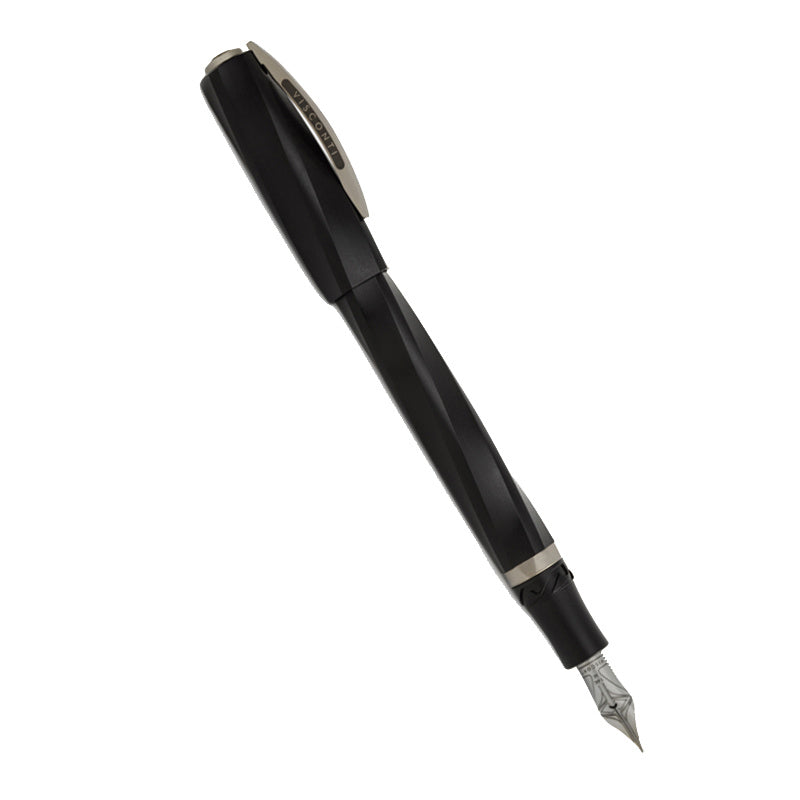 Visconti Divina Fountain Pen - Matte Black