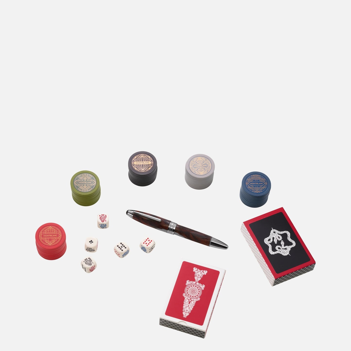 Montblanc Purdey Poker Game Set  (The Gift of Writing Limited Edition)